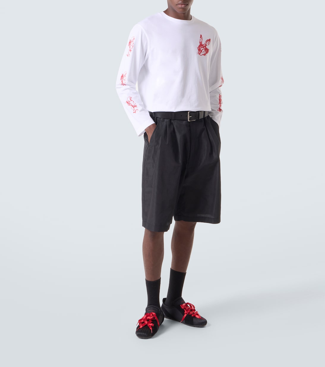 Ballerina Grip satin sneakers | Simone Rocha