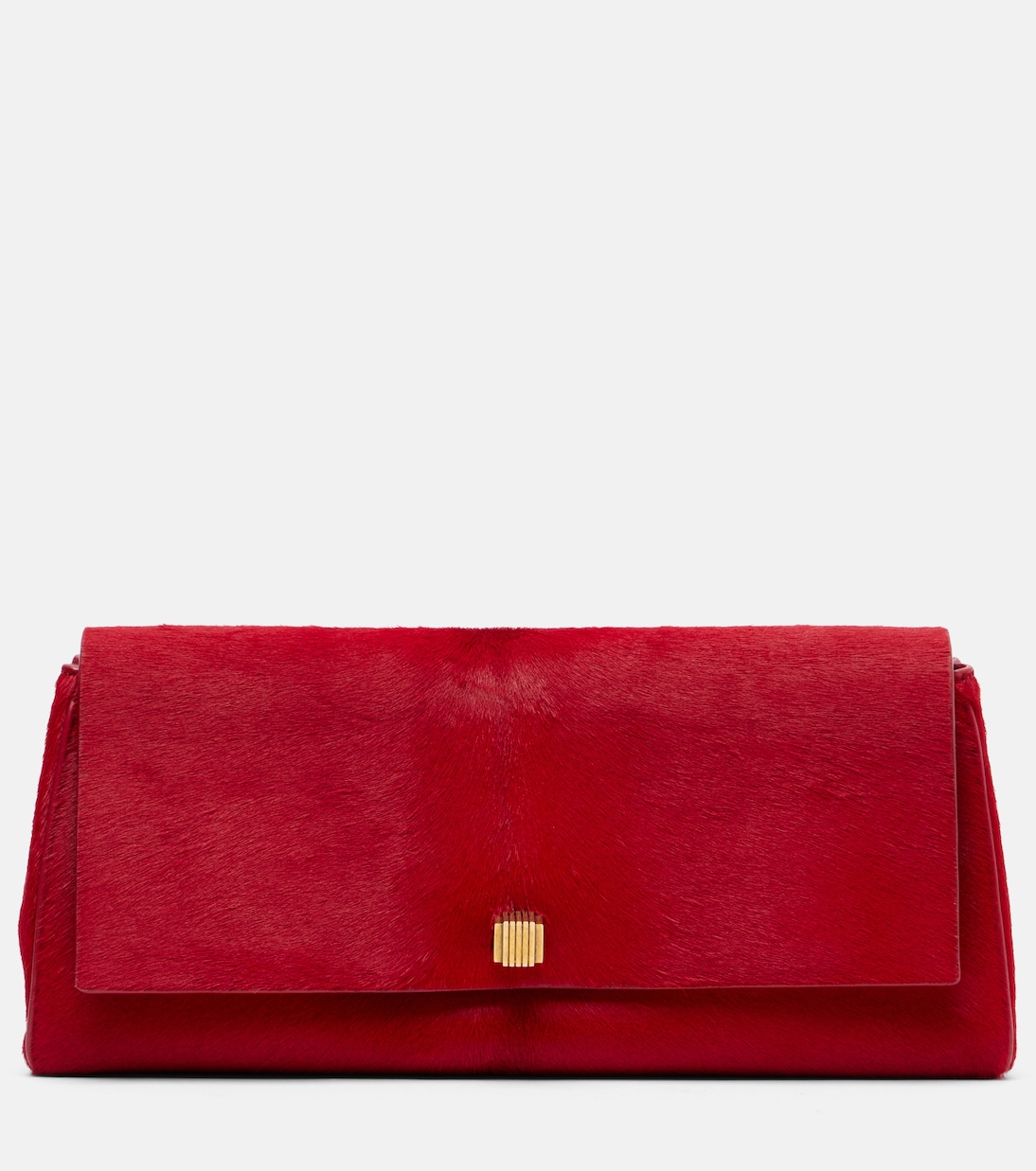 Audrey calf hair clutch | Khaite