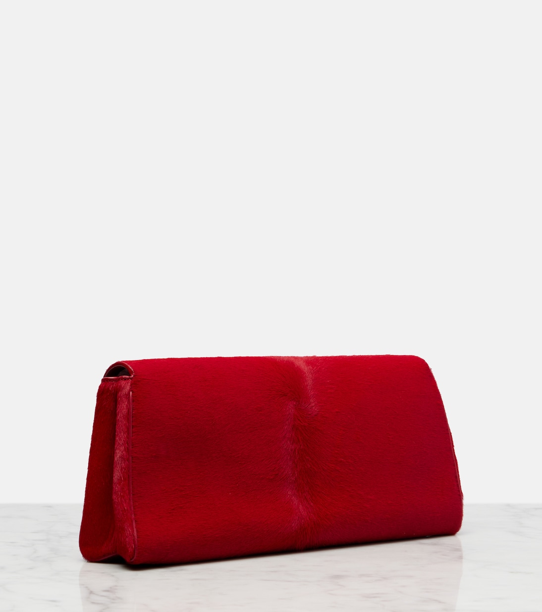 Audrey calf hair clutch | Khaite
