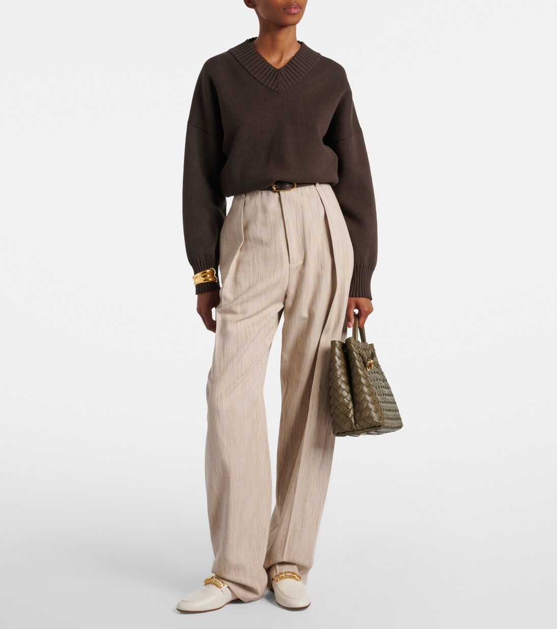 Embellished leather loafers | Tod's
