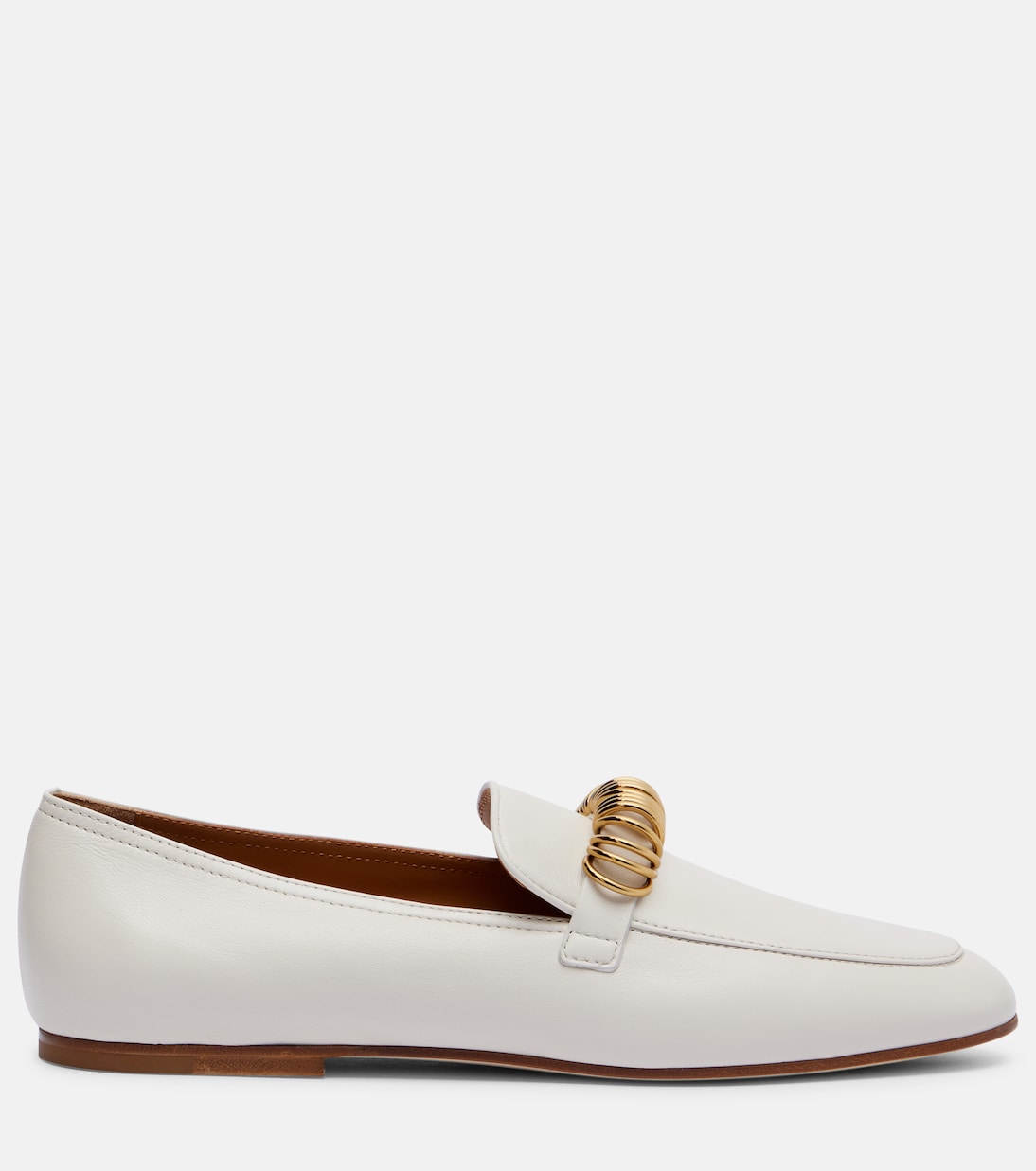 Embellished leather loafers | Tod's