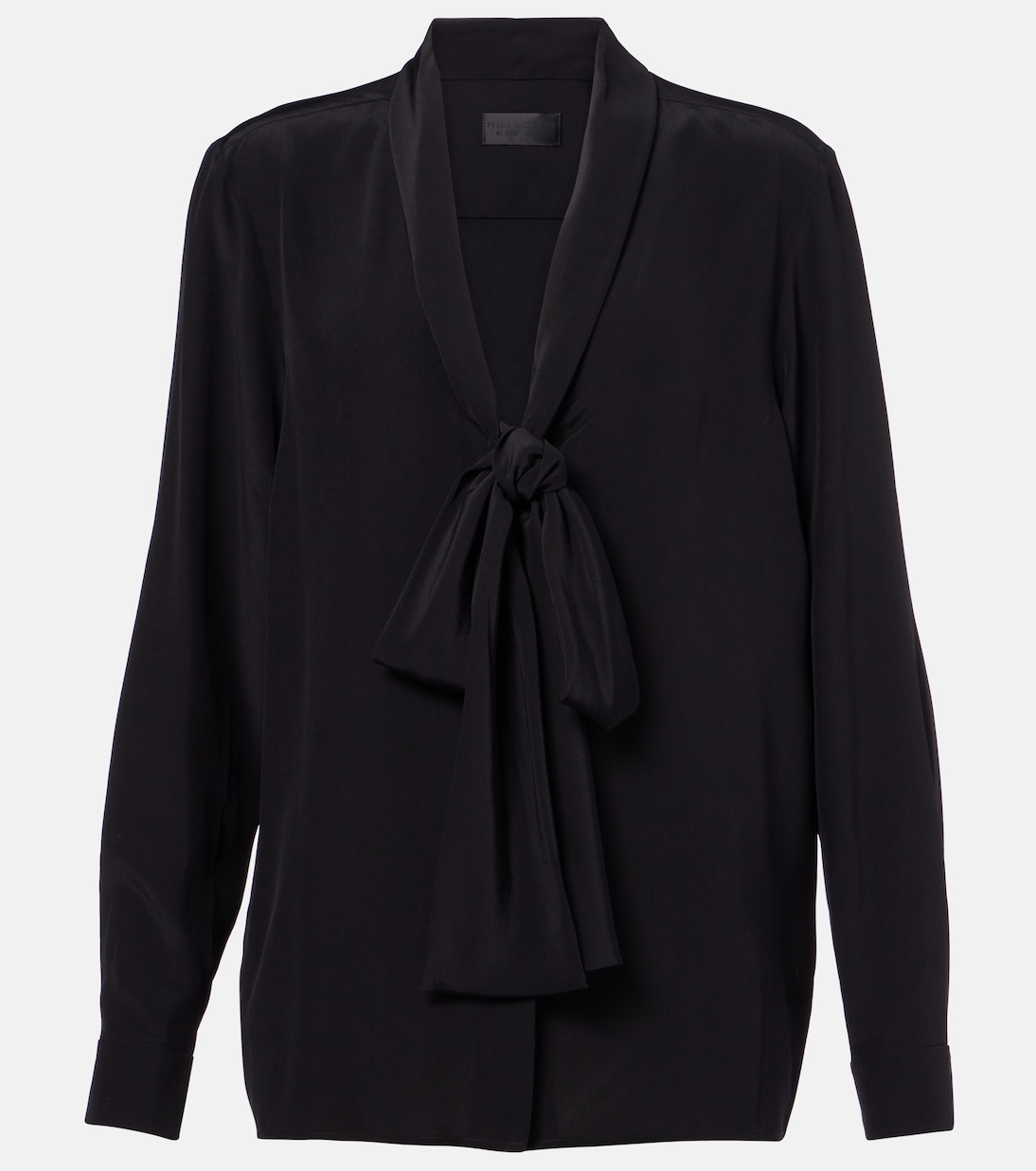 Angelique bow-detail silk blouse | Nili Lotan