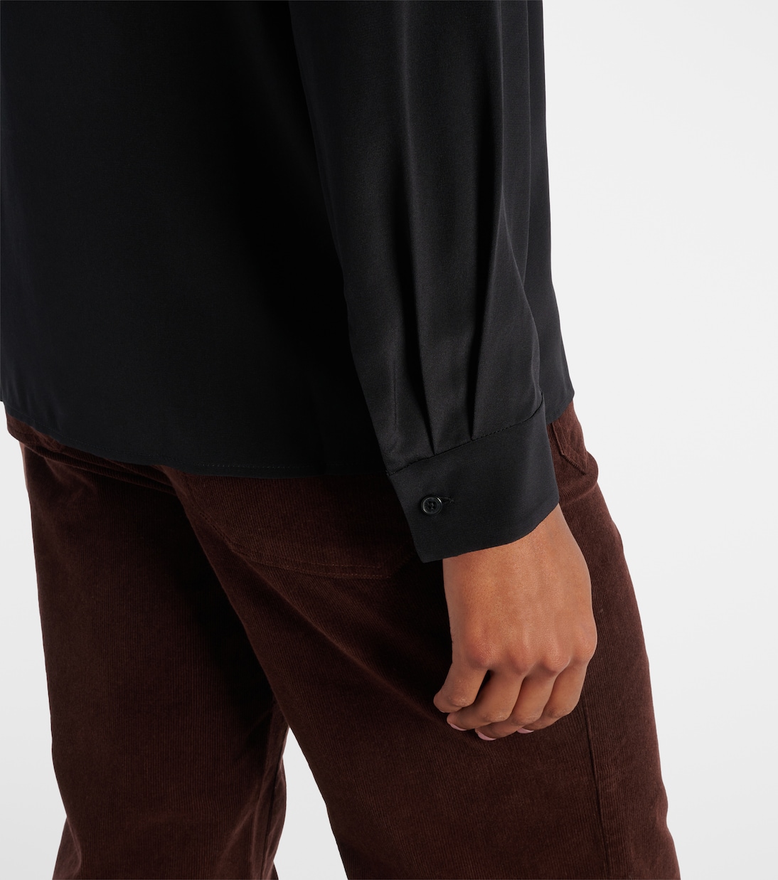 Angelique bow-detail silk blouse | Nili Lotan