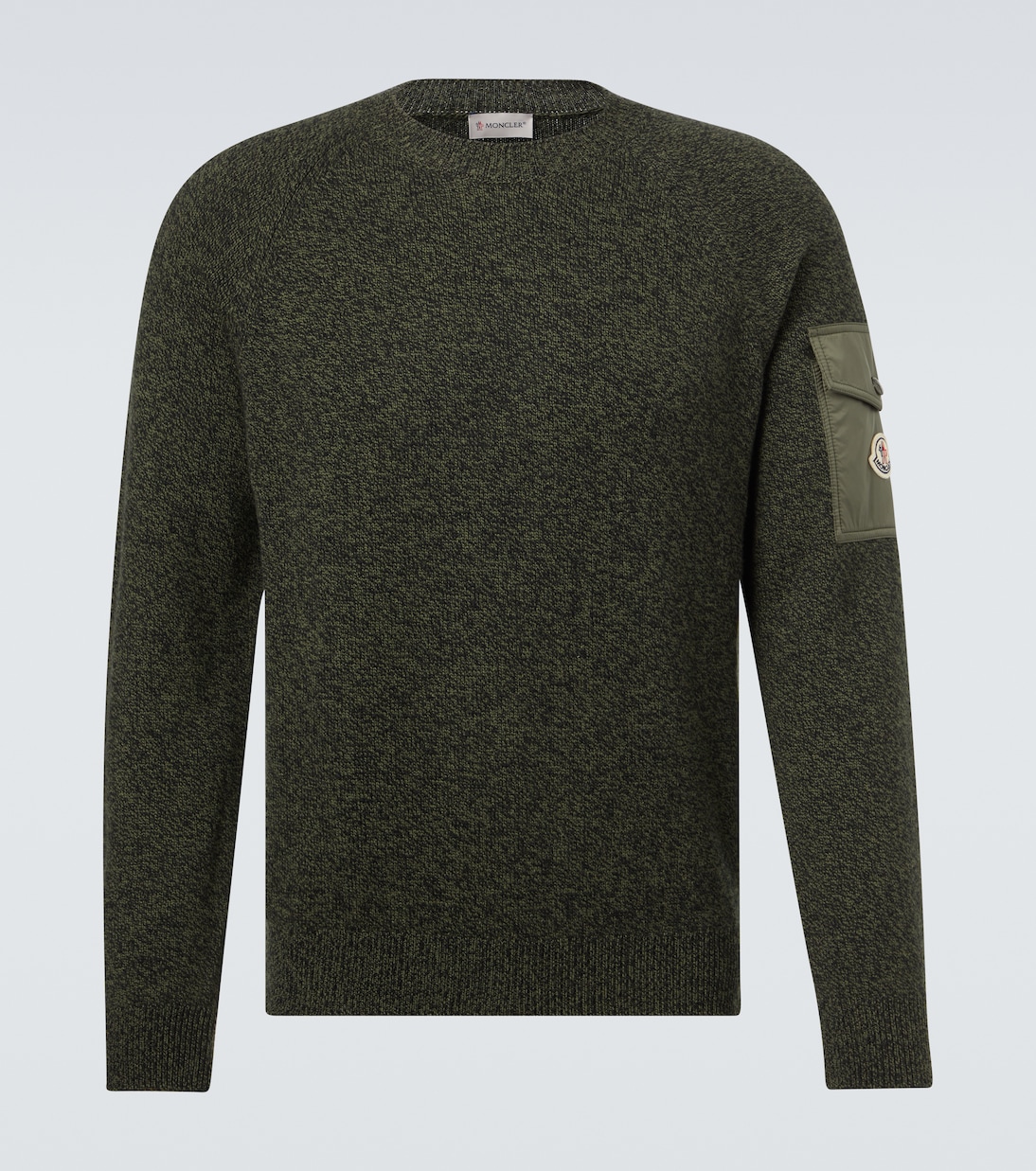Mouliné wool and cashmere sweater | Moncler