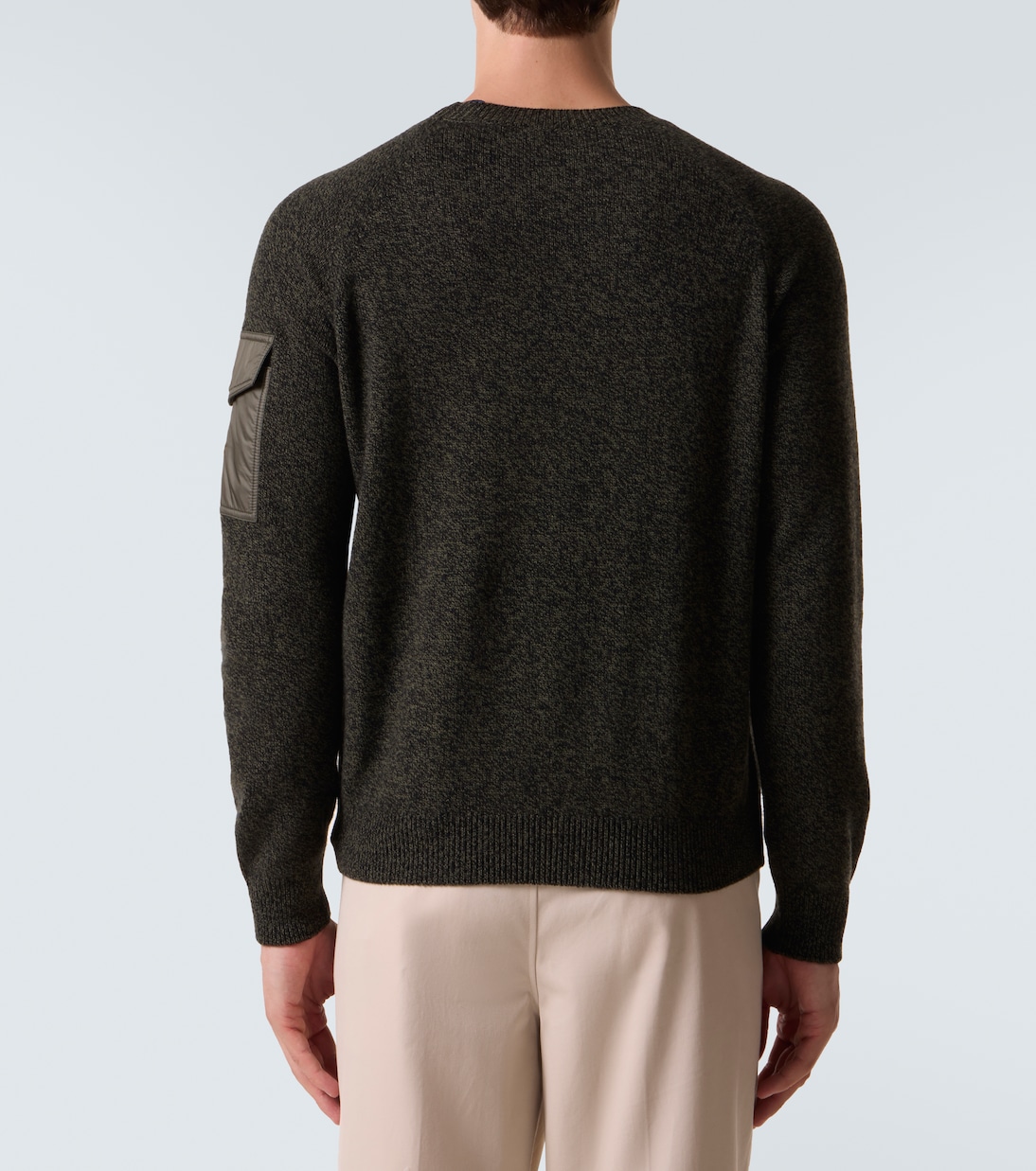 Mouliné wool and cashmere sweater | Moncler