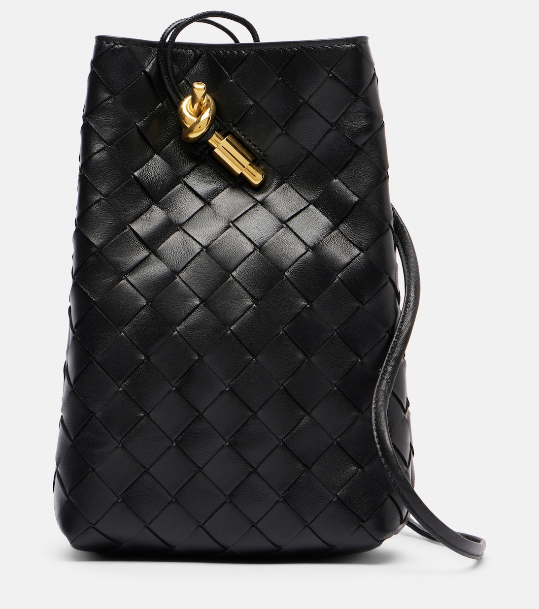 Jodie Intrecciato Mini leather shoulder bag | Bottega Veneta