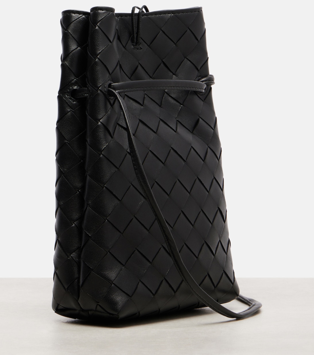 Jodie Intrecciato Mini leather shoulder bag | Bottega Veneta