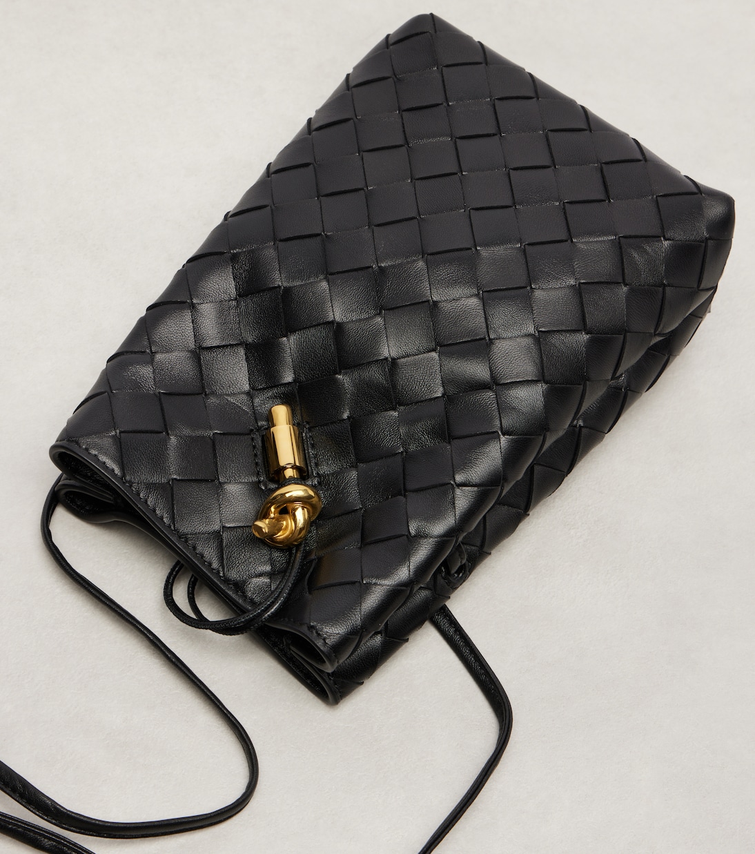 Jodie Intrecciato Mini leather shoulder bag | Bottega Veneta