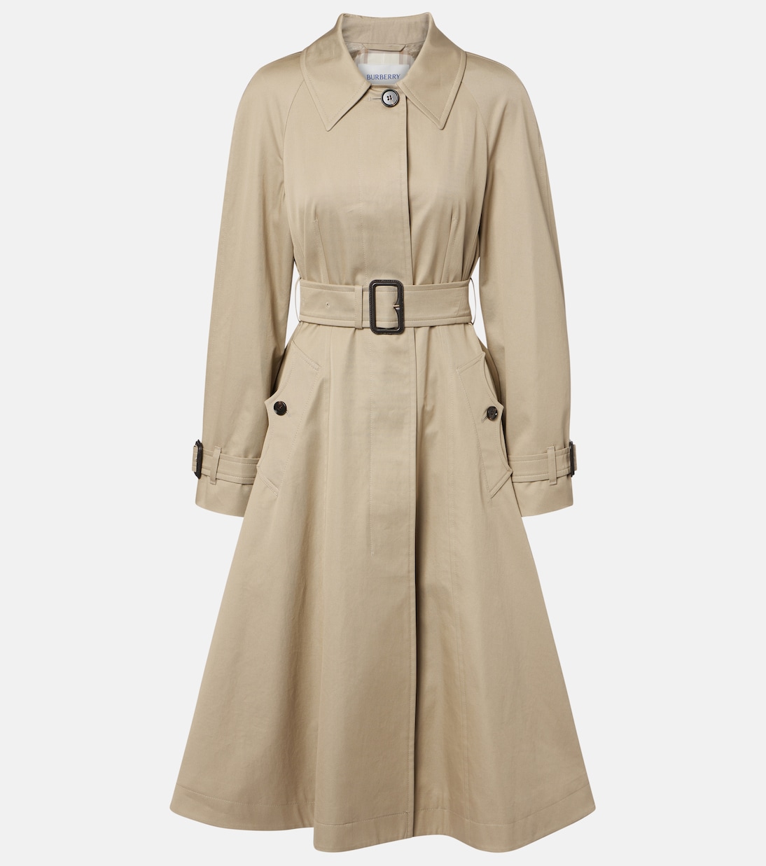 Cotton gabardine trench coat | Burberry