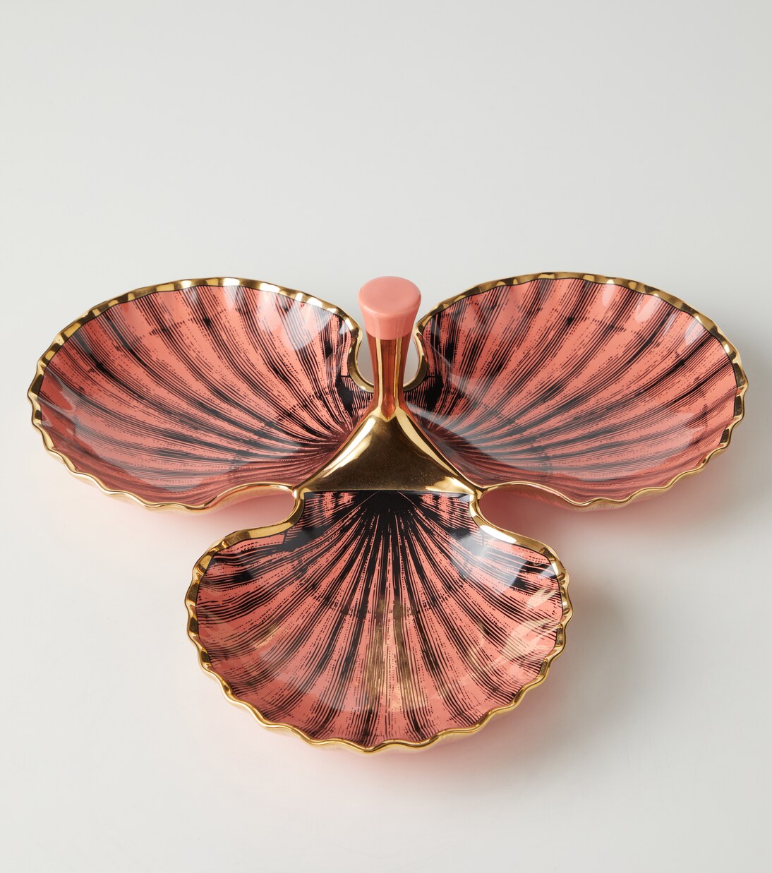 Plat Sirena Trefoil en porcelaine | Jonathan Adler