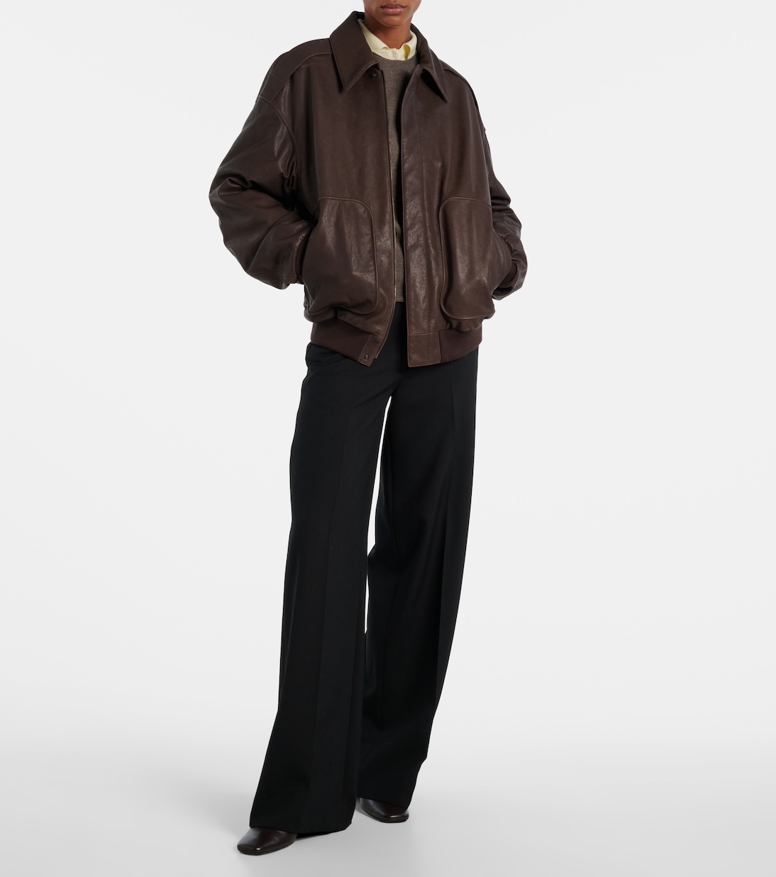 حذاء من الجلد Anna | Calvin Klein Collection
