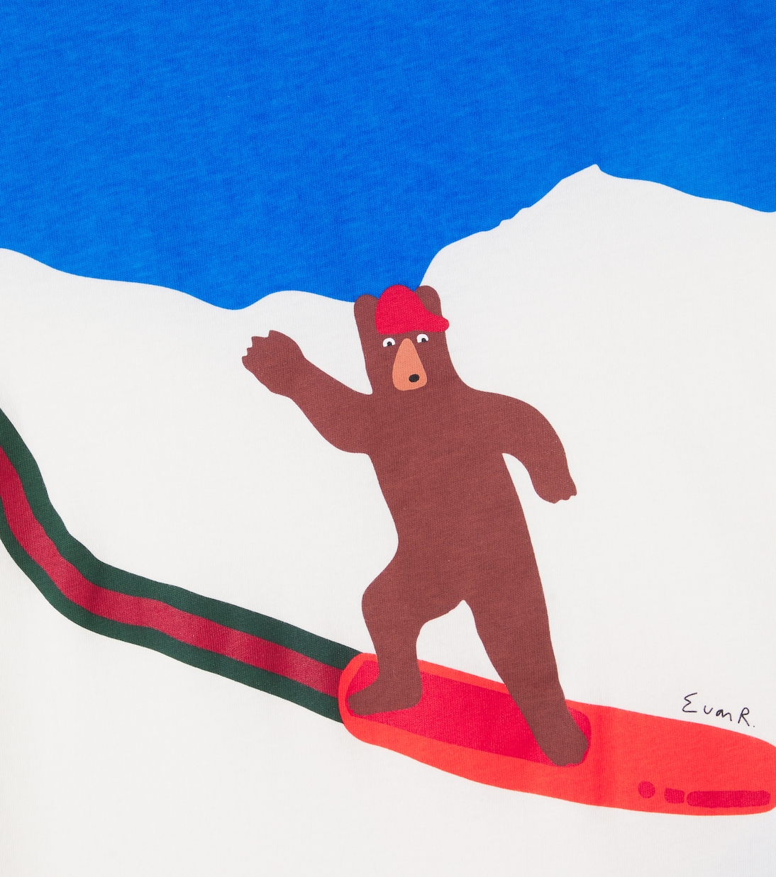 X Euan Roberts T-Shirt aus Baumwoll-Jersey | Gucci Kids