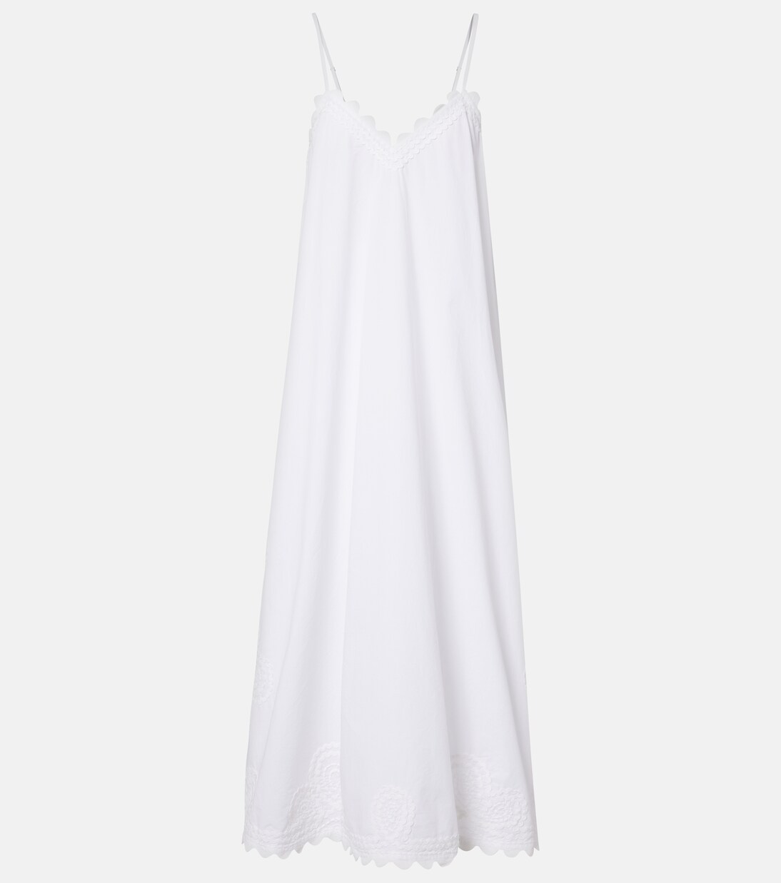 Cotton midi dress | Juliet Dunn