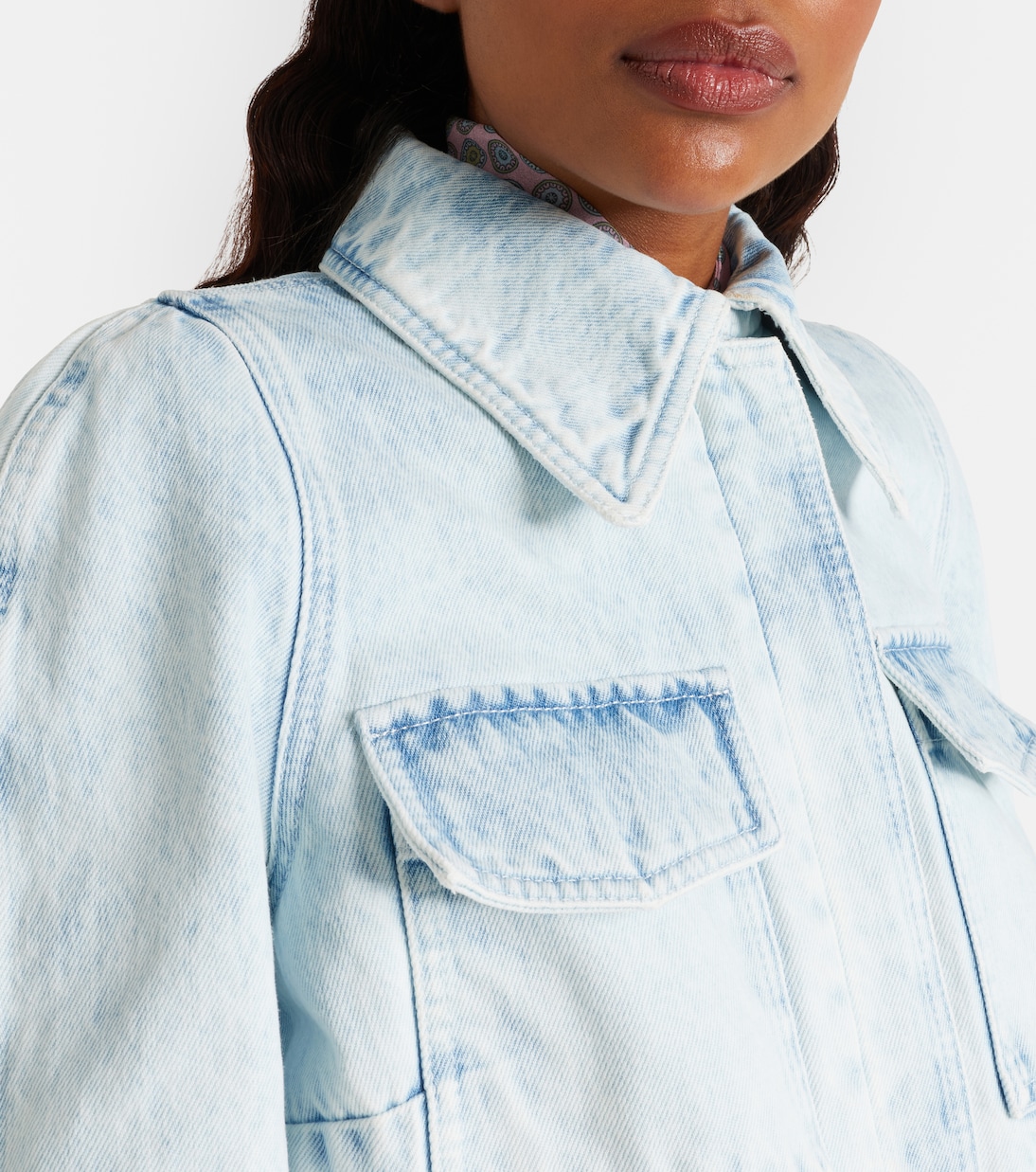 Cropped denim jacket | Dries Van Noten