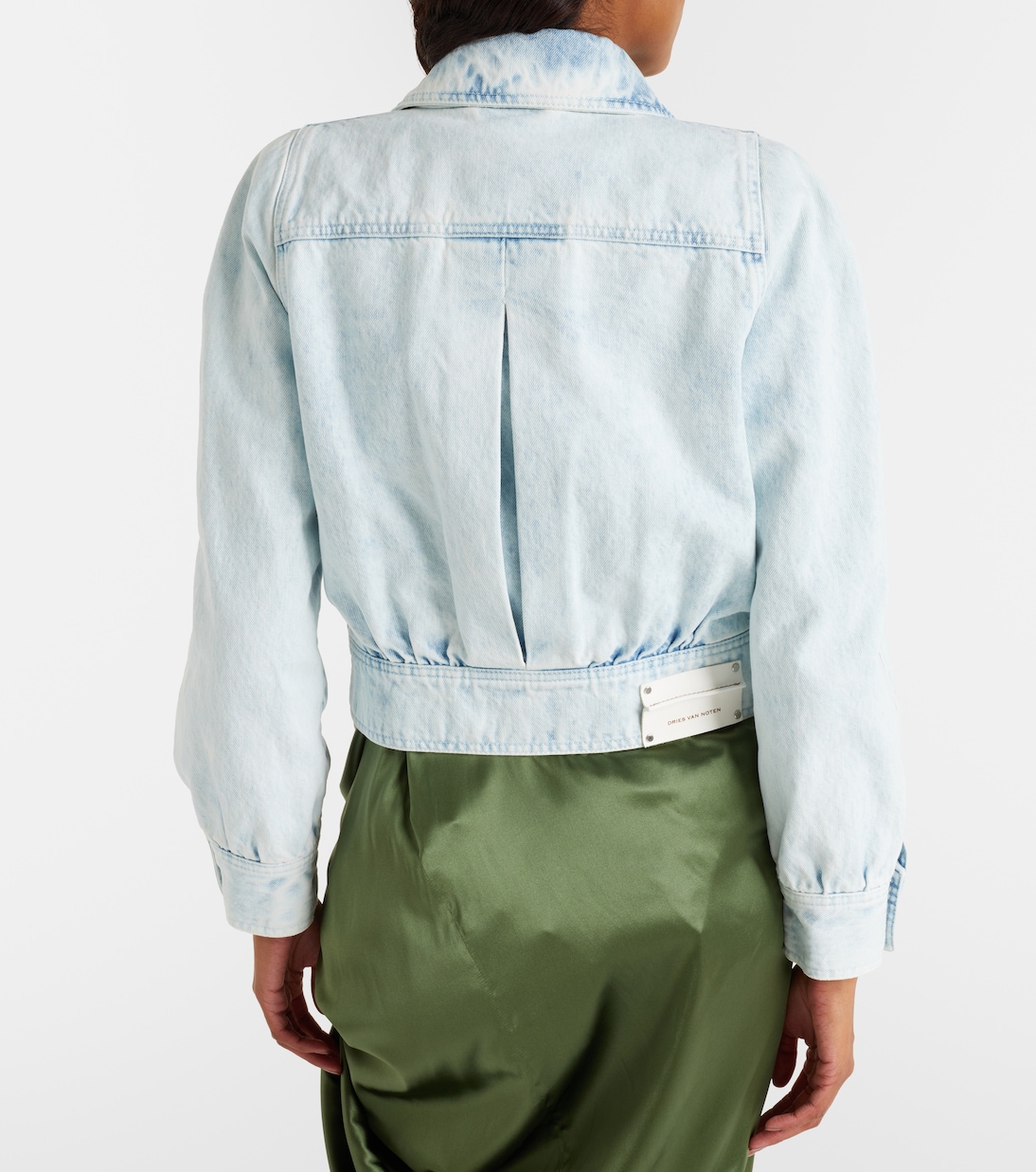 Cropped denim jacket | Dries Van Noten