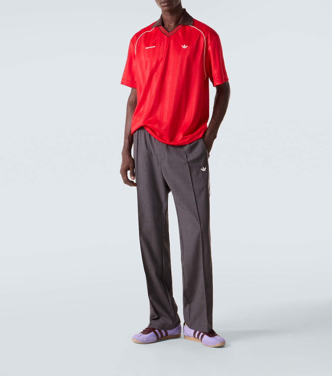 x Wales Bonner striped polo shirt | Adidas