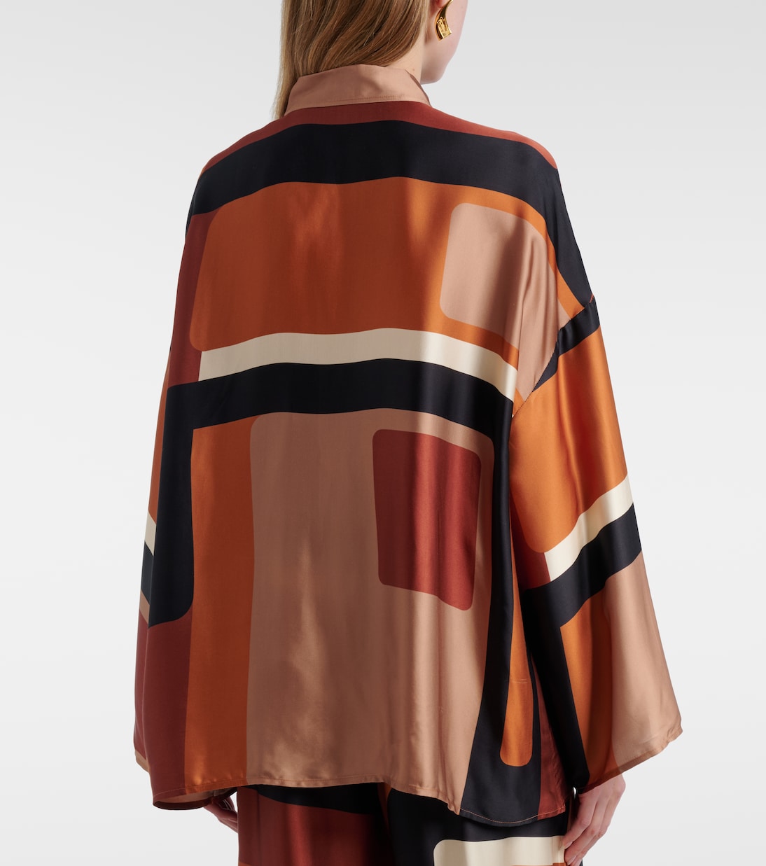 Bedrucktes Hemd Cora aus Satin | Faithfull