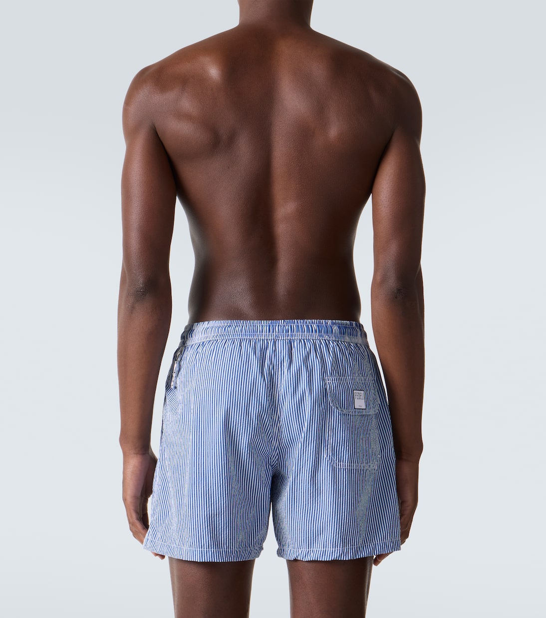Madeira striped swim trunks | Fedeli
