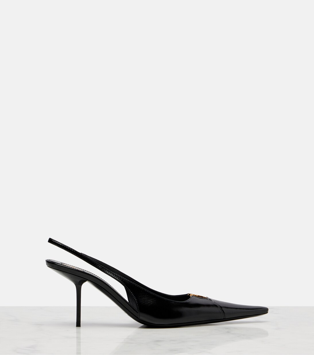 Babylone Breteuil 75 slingback pumps | Saint Laurent