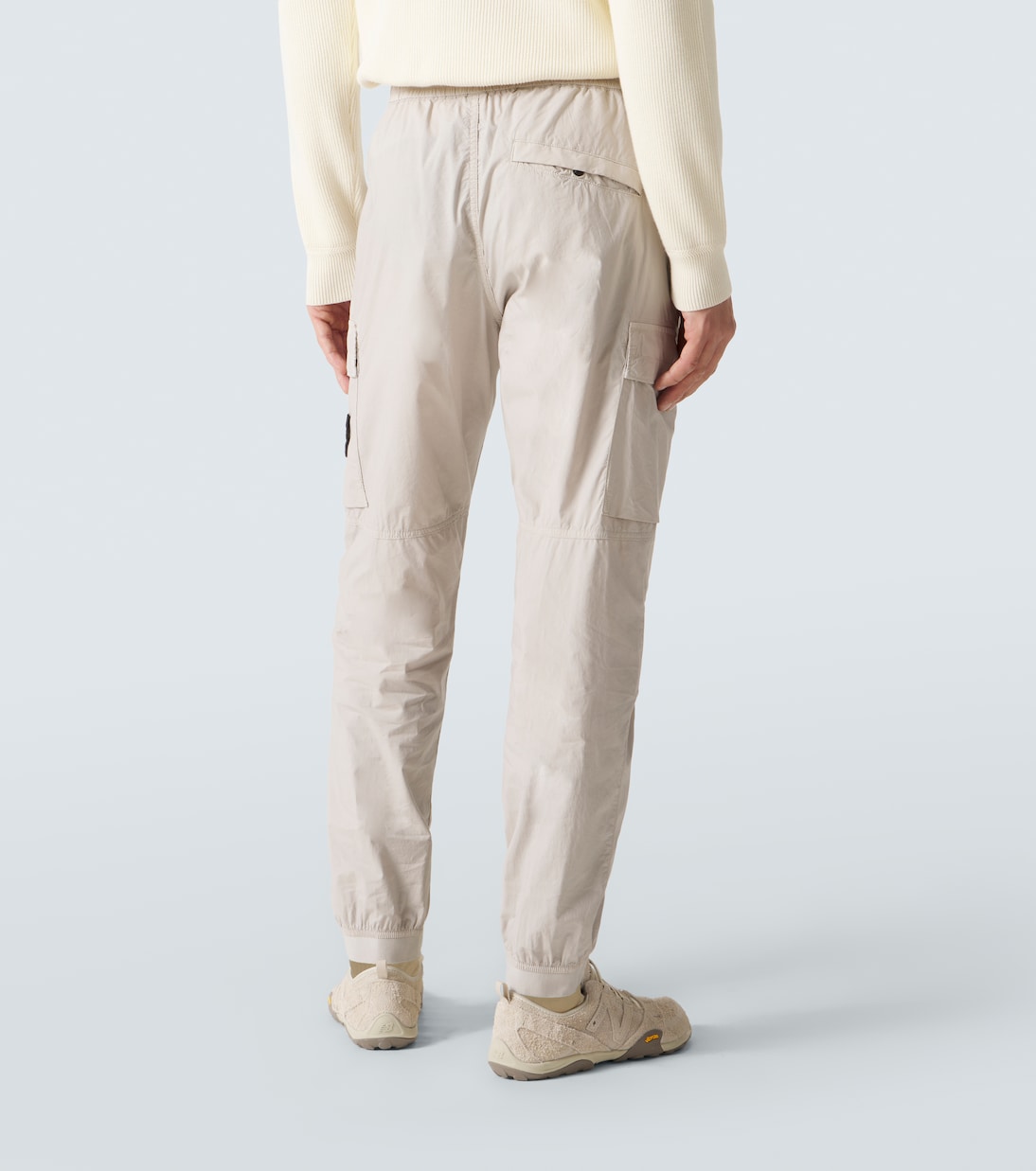 Compass cotton-blend cargo pants | Stone Island