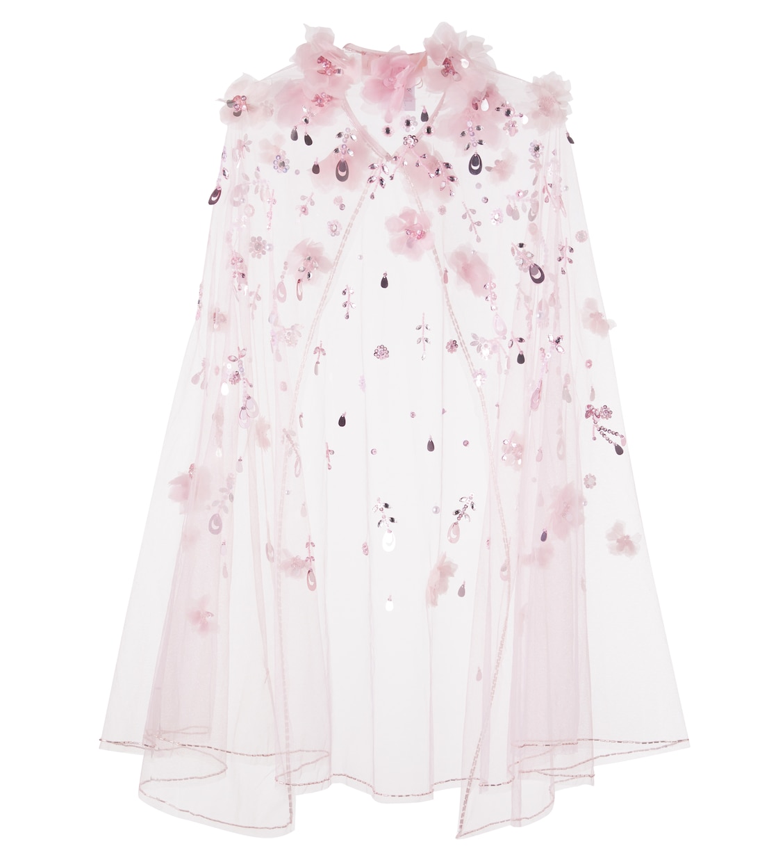 Verziertes Cape mit Pailletten | Tutu Du Monde