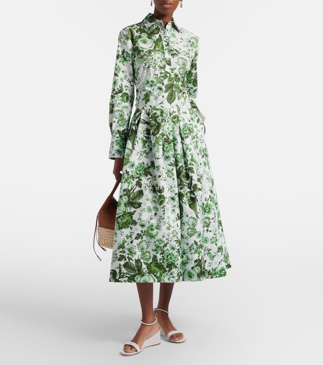 Leather wedge sandals | Gianvito Rossi