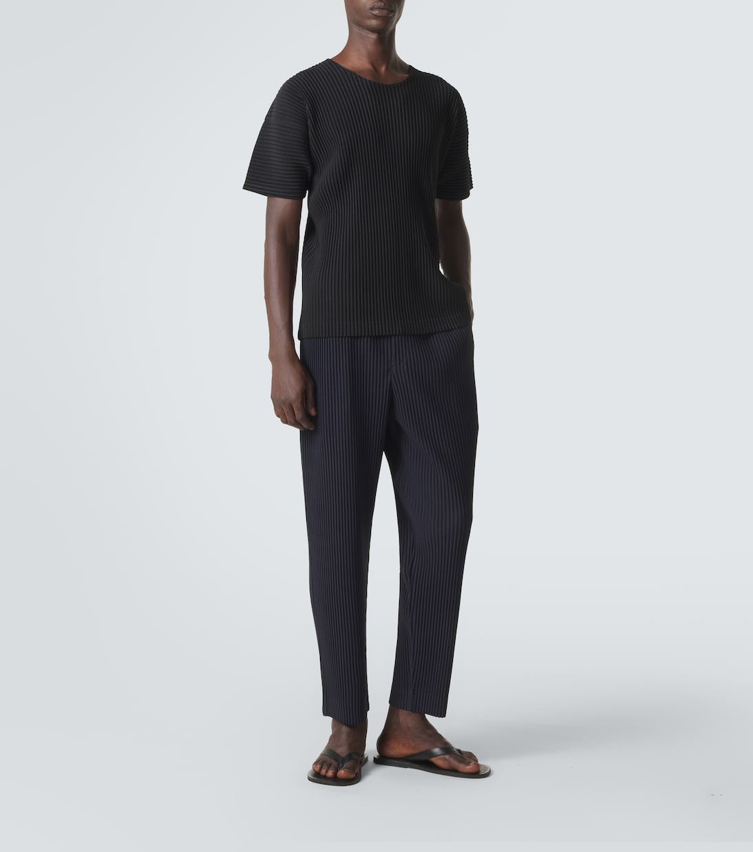 Basics pleated T-shirt | Homme Plissé Issey Miyake