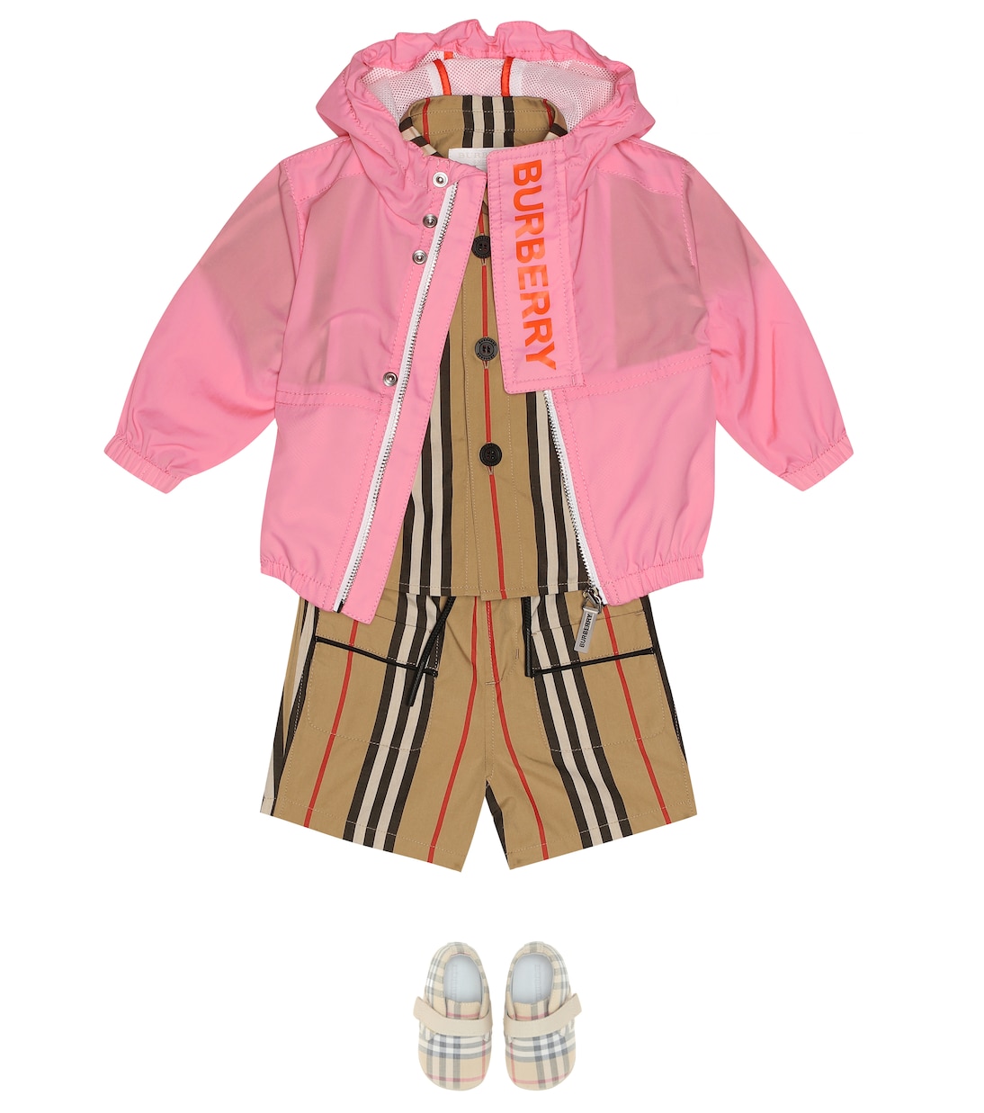 Bébé – Veste imperméable à capuche | Burberry Kids