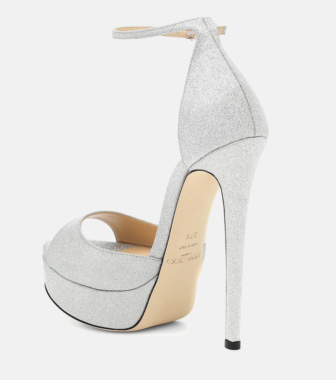 Sandalias Max 150 con glitter | Jimmy Choo