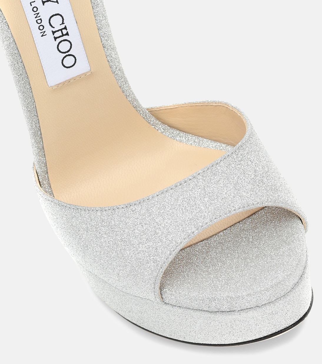Sandalias Max 150 con glitter | Jimmy Choo