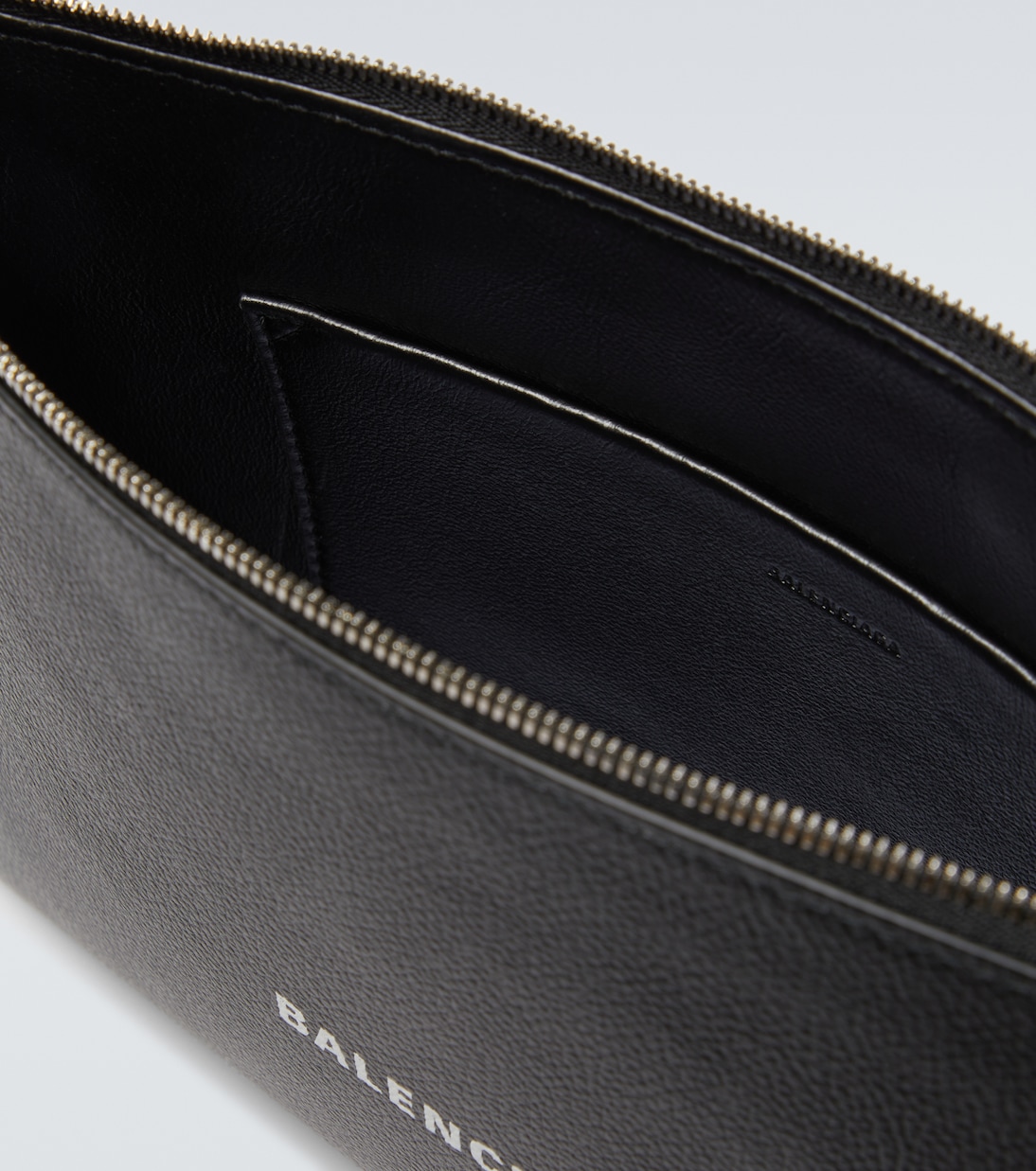 Cash leather pouch | Balenciaga