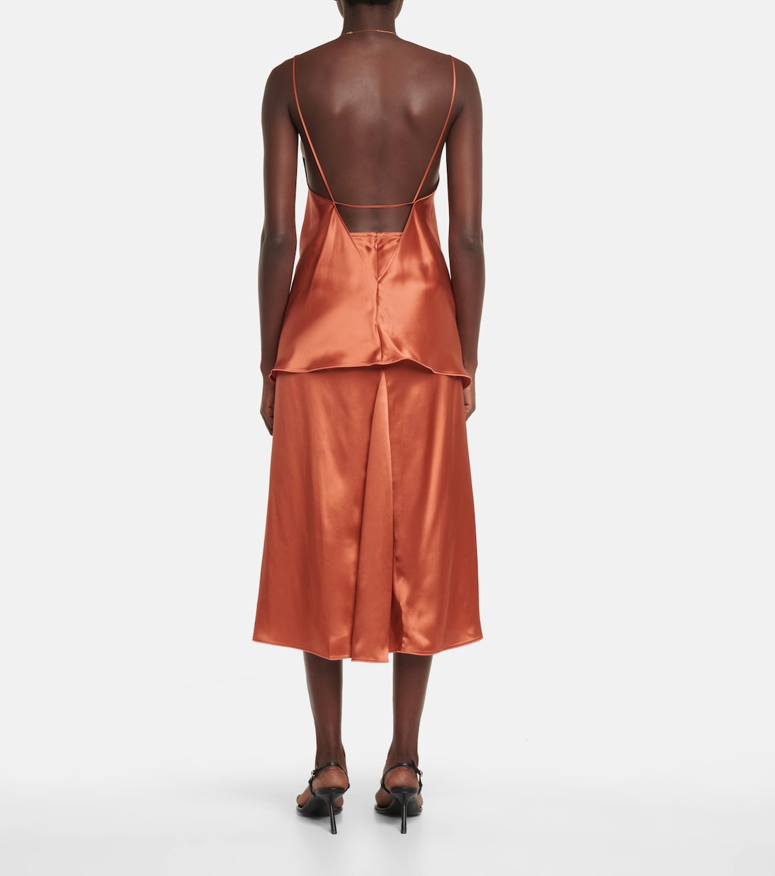 Top aus Satin | Victoria Beckham