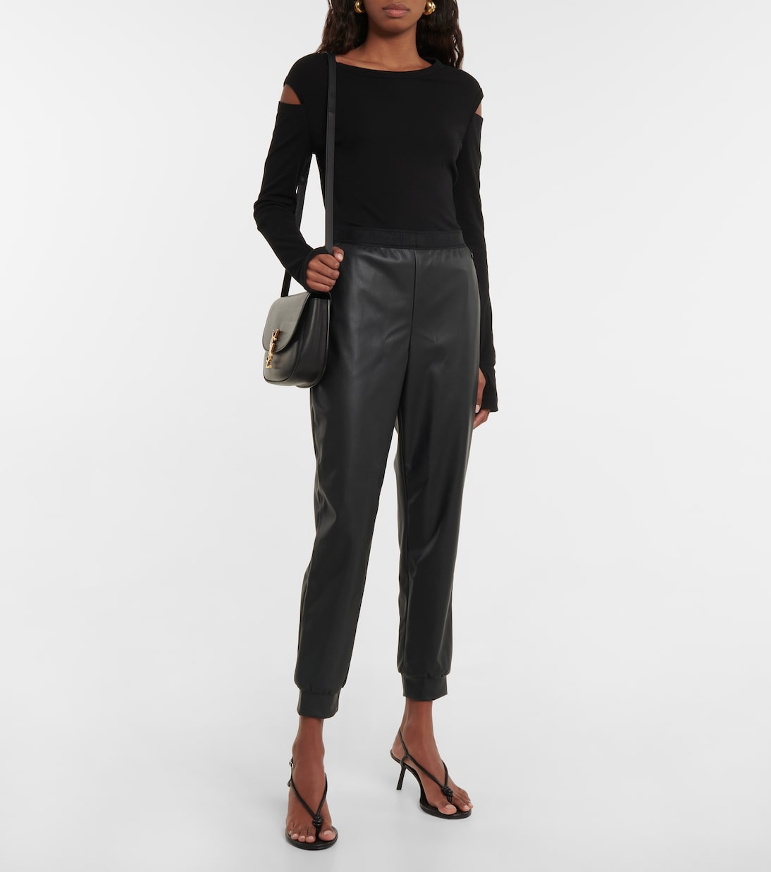 Faux leather pants | Wolford