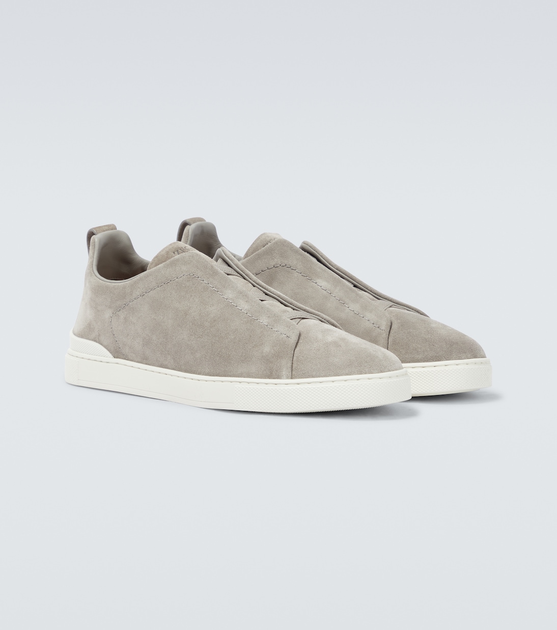 Triple Stitch suede sneakers | Zegna