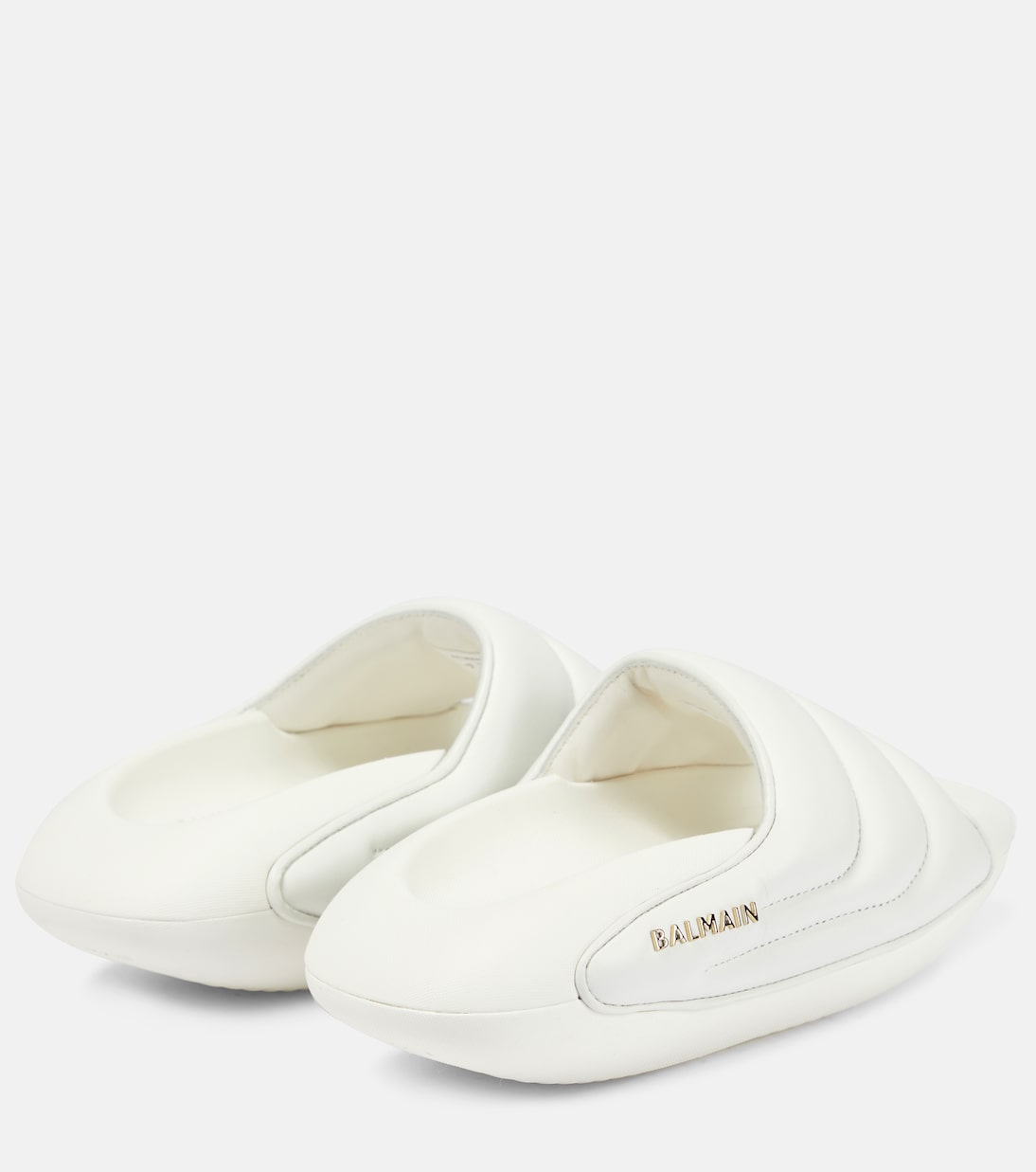 Pantoletten B-IT aus Leder | Balmain