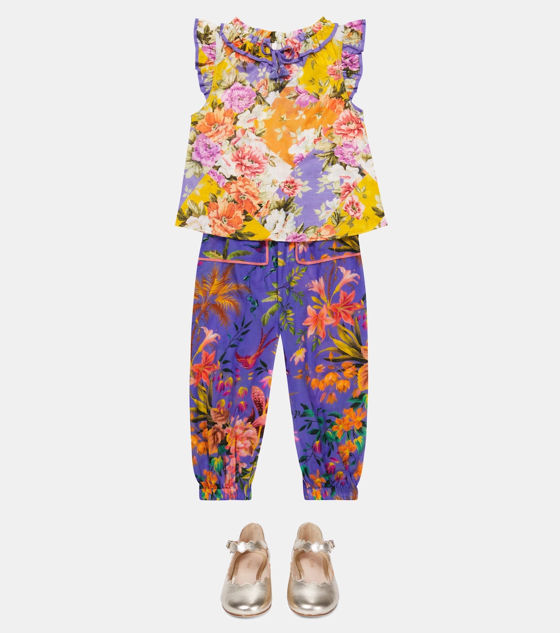 Bedrucktes Top Pattie | Zimmermann Kids