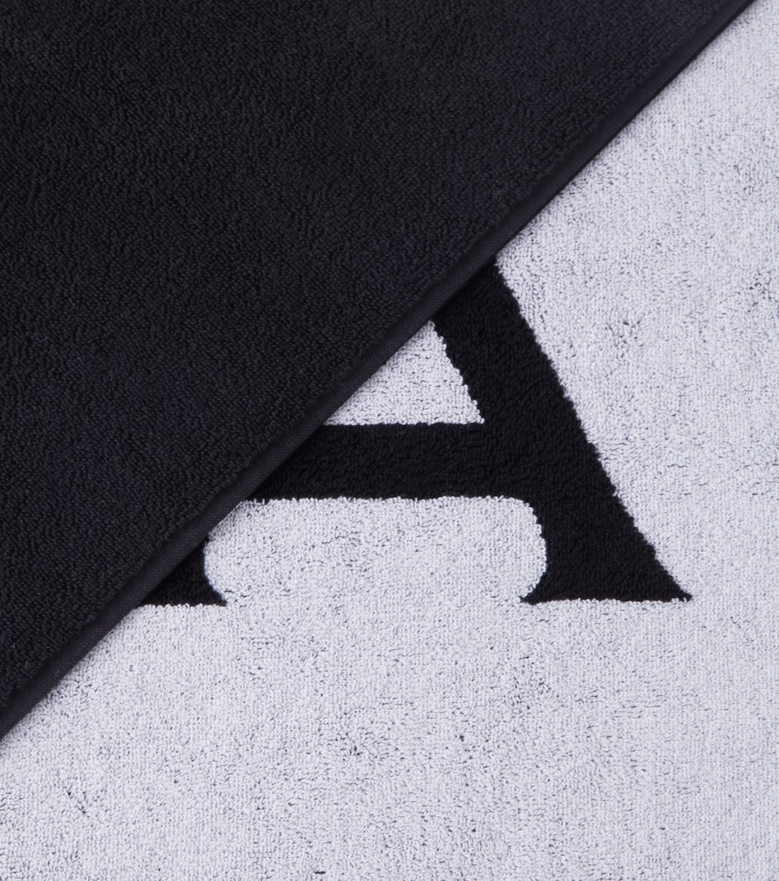Telo mare in cotone con logo | Alaïa