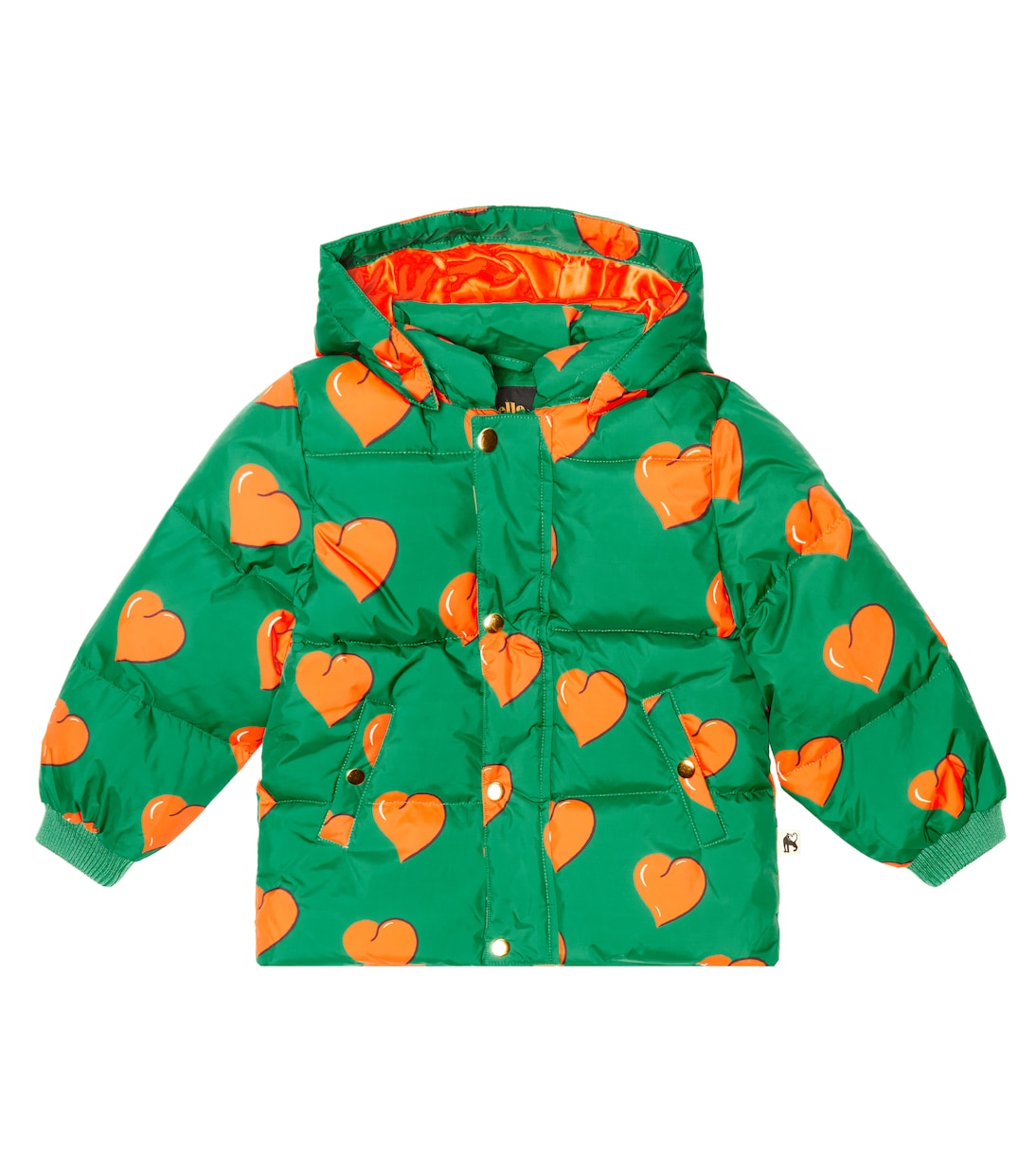 Wattierte Steppjacke Hearts | Mini Rodini