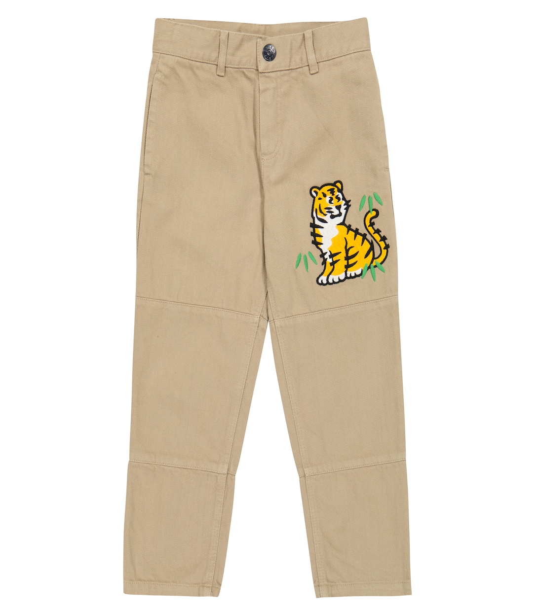 Wide-leg cotton twill pants | Kenzo Kids