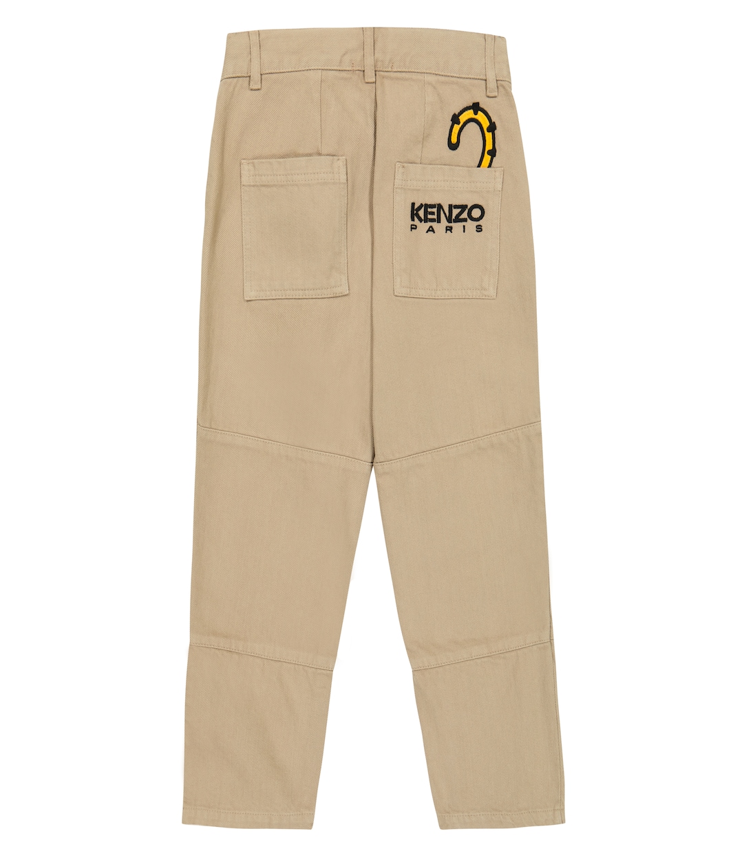 Wide-leg cotton twill pants | Kenzo Kids