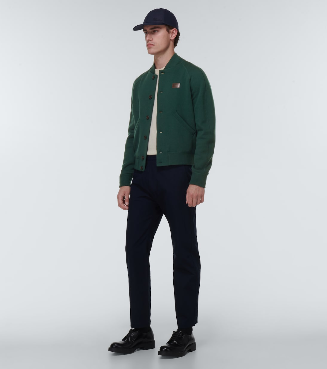 Scritto wool-blend varsity jacket | Berluti