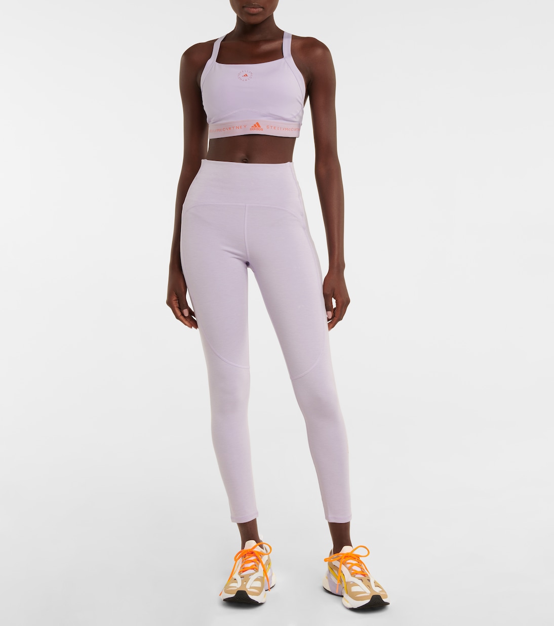 طماق بخصر متوسط | Adidas by Stella McCartney