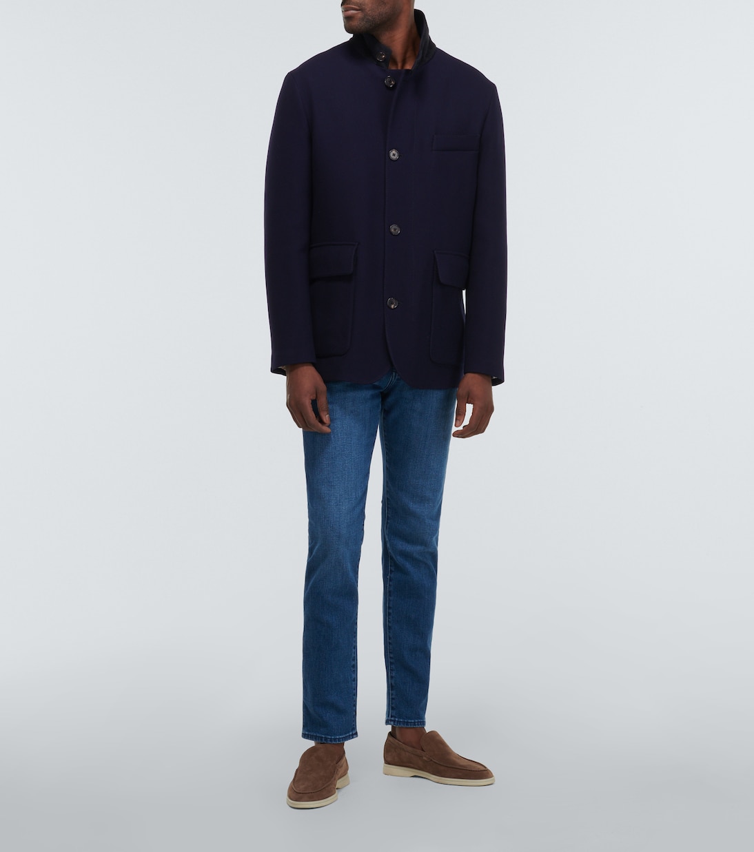 Roadster wool jacket | Loro Piana