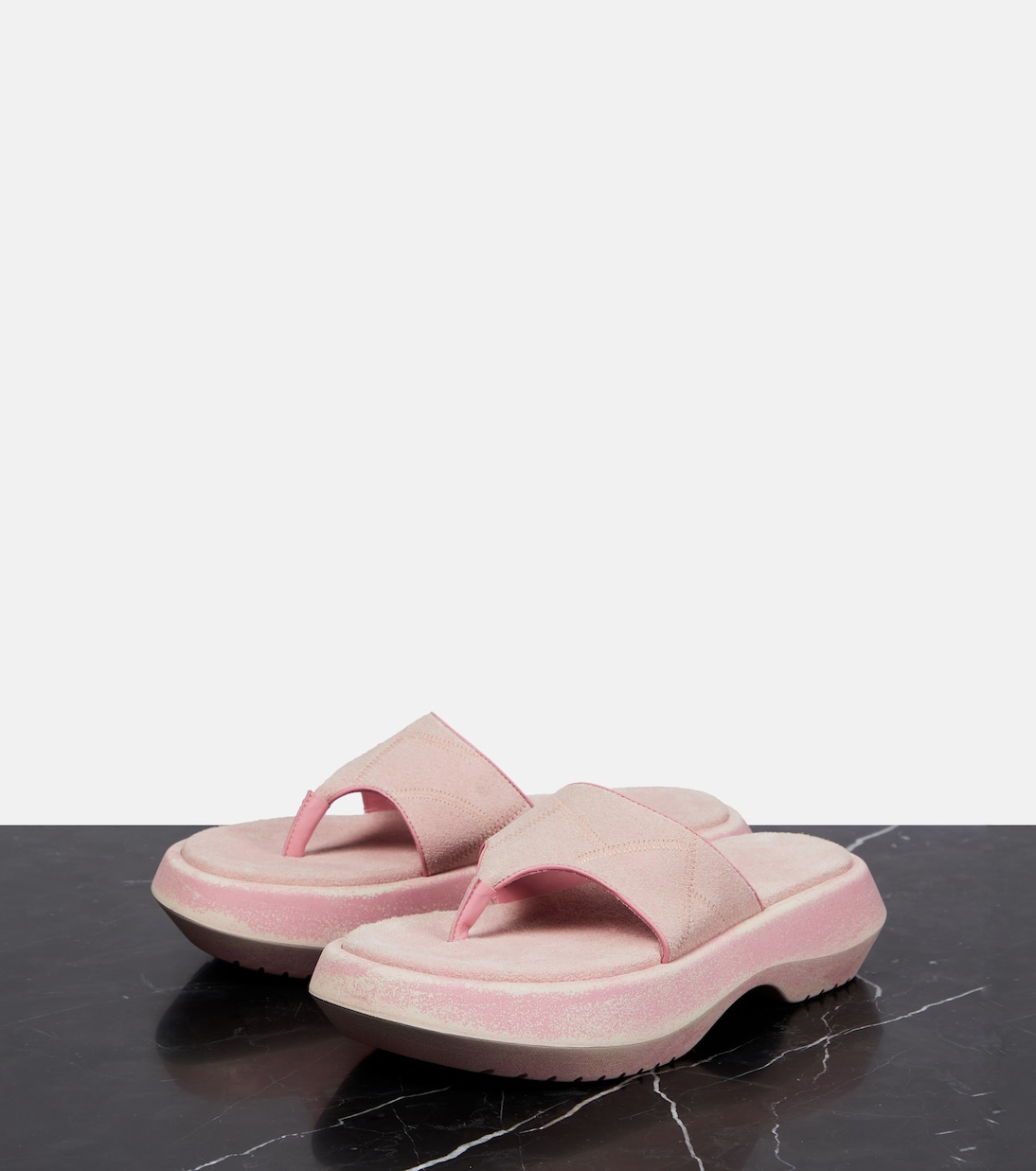 Plateausandalen aus Leder | Acne Studios