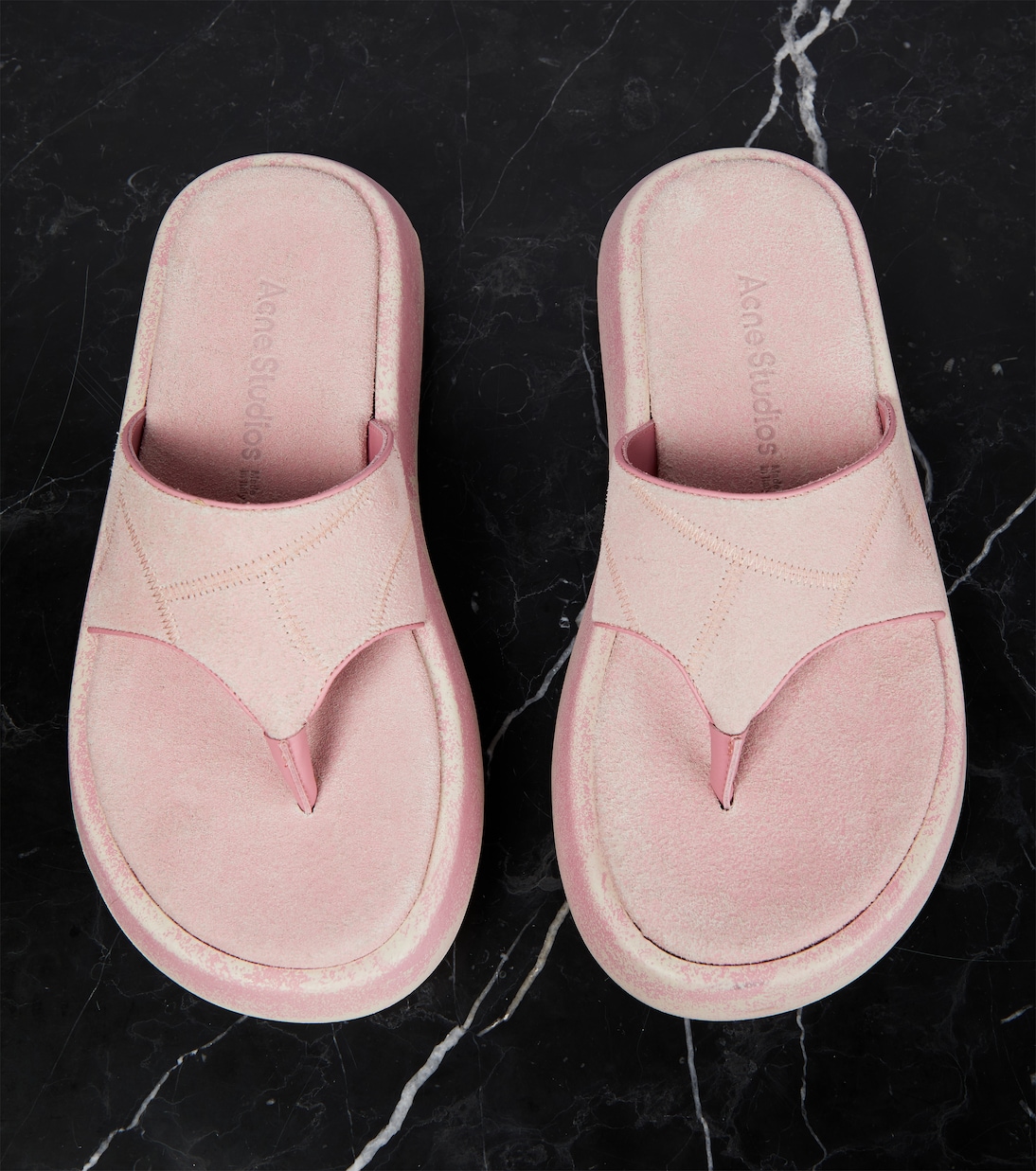 Plateausandalen aus Leder | Acne Studios