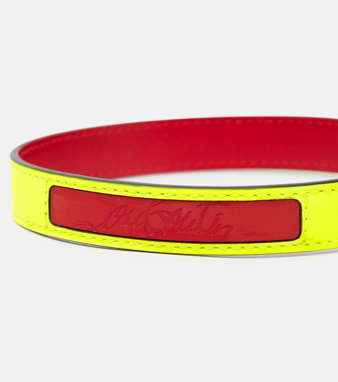 Loubicollar M leather dog collar | Christian Louboutin