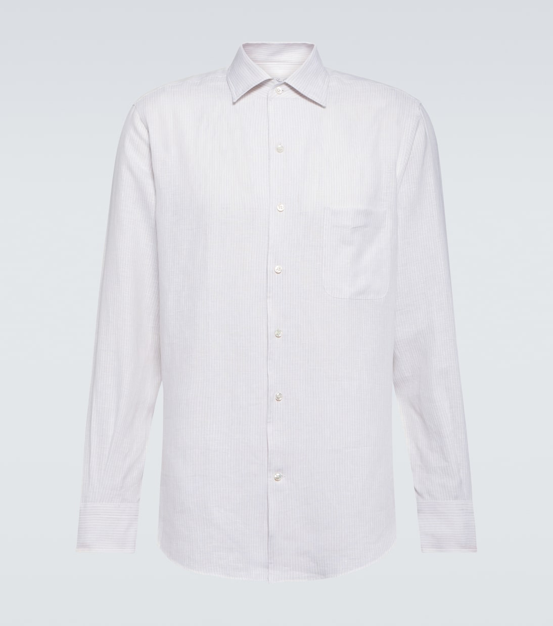 Camicia André in lino a righe | Loro Piana