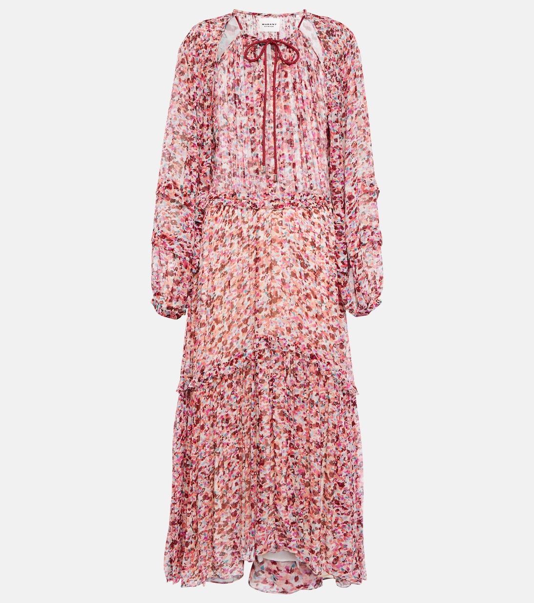 Fratelia printed georgette midi dress | Marant Etoile