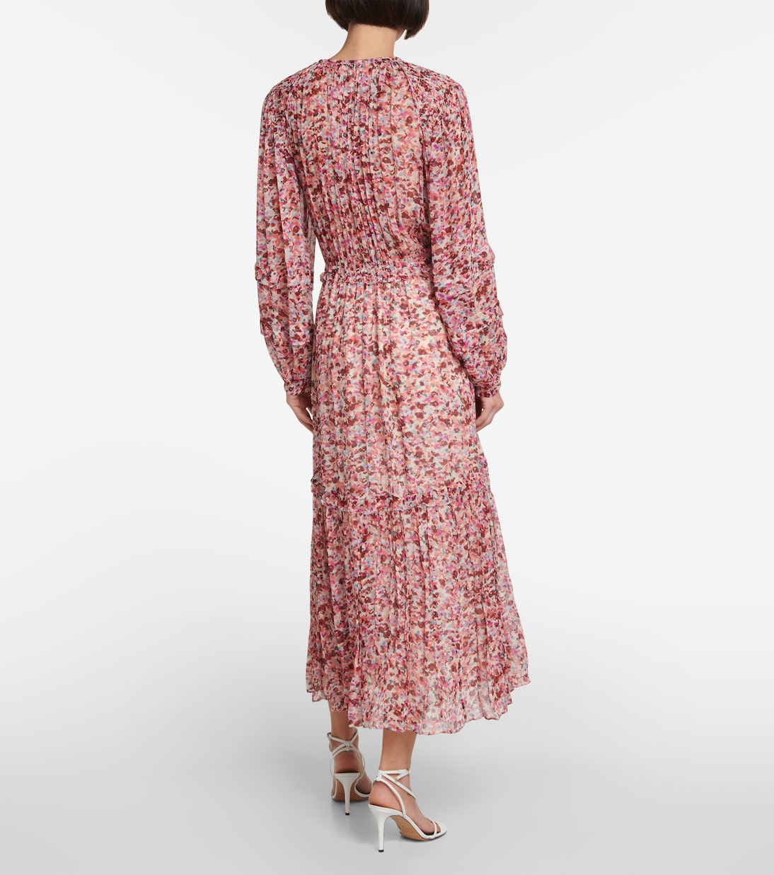 Fratelia printed georgette midi dress | Marant Etoile
