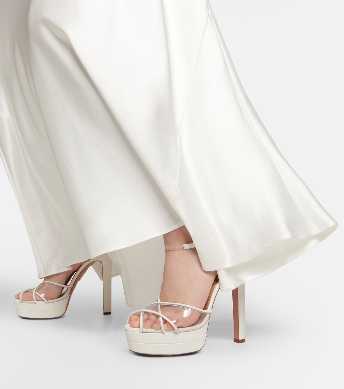 Lido 130 platform sandals | Aquazzura